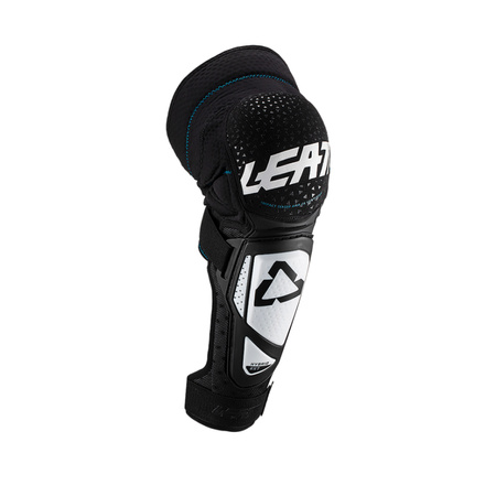 OCHRANIACZ KOLAN LEATT KNEE&SHIN 3DF HYBRID EXT WHITE BLACK XXL