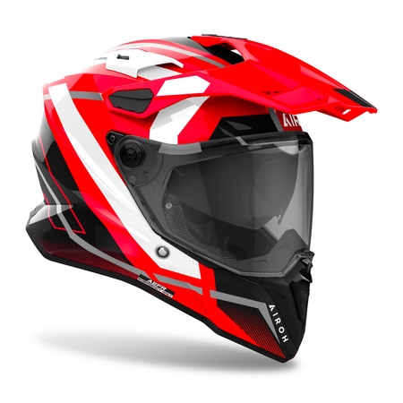 KASK MOTOCYKLOWY AIROH COMMANDER 2 MAVICK RED GLOSS L