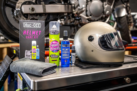 Muc-Off 20803 - Zestaw do czyszczenia i zabezpieczenia kasku - Helmet Care Kit