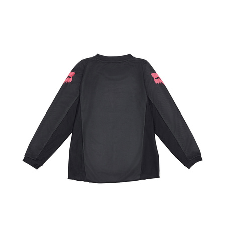 BLUZA MOTOCYKLOWA JUNIOR GIRLS FOX BLACKOUT BLACK/BLACK KS