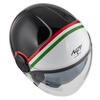 KASK MOTOCYKLOWY NZI RINGWAY 2 DUO SKYLINE BLACK WHITE ITALY S