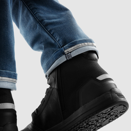 JEANSY MOTOCYKLOWE REBELHORN REVOLT WASHED BLUE MONOLAYER 28/32