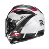 KASK MOTOCYKLOWY HJC RPHA72 VALUE WHITE BLACK S