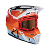 KASK MOTOCYKLOWY Z GOGLAMI LEATT KIT MOTO 8.5 GLAMIS S