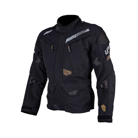 KURTKA MOTOCYKLOWA TEKSTYLNA LEATT ADV DRITOUR 7.5 STEALTH BLACK GREY XL
