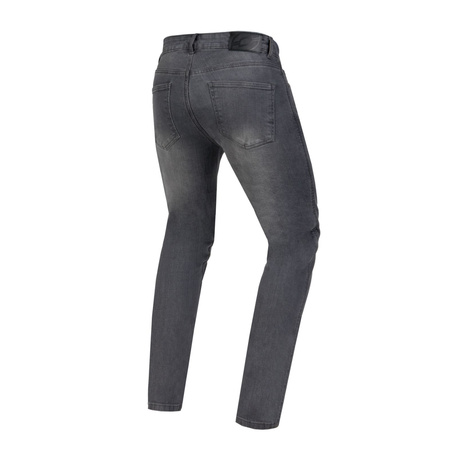 JEANSY MOTOCYKLOWE OZONE STRIKER REGULAR WASHED GREY 28/32