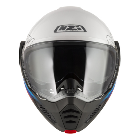 KASK MOTOCYKLOWY NZI MINIMOD DUO WATSON WHITEBLACK POWER S