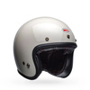 KASK MOTOCYKLOWY BELL CUSTOM 500 SOLID VINTAGE WHITE S