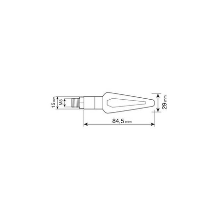 90507 Nicon Halo, kierunkowskazy 10W - czarny