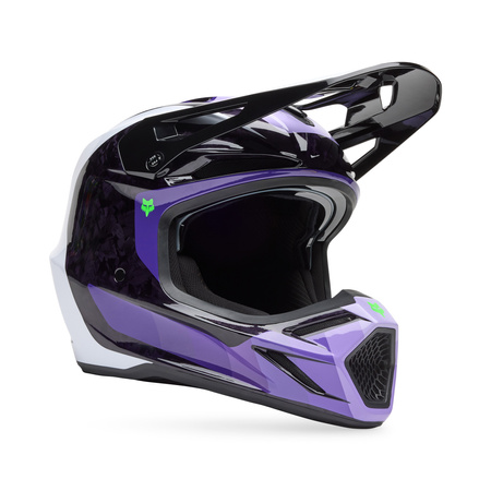 KASK FOX V3 RS GRID BLACK/PURPLE S