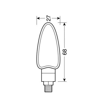 90092 Arrow kierunkowskazy 21W Black