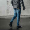 JEANSY MOTOCYKLOWE REBELHORN VANDAL DENIM BLUE 32/34
