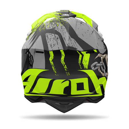 KASK MOTOCYKLOWY AIROH WRAAAP DARKNESS MATT S