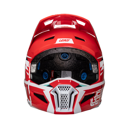 KASK MOTOCYKLOWY Z GOGLAMI LEATT KIT MOTO 3.5 RED M