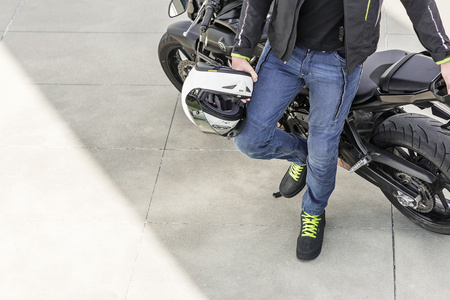 GHOST JEANS BLK 34