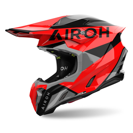 KASK MOTOCYKLOWY AIROH TWIST 3 KING RED GLOSS S