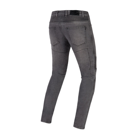 JEANSY MOTOCYKLOWE OZONE RUSTY WASHED BLACK 28/34