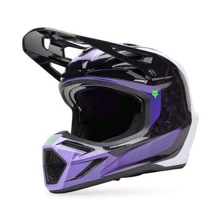KASK FOX V3 RS GRID BLACK/PURPLE S