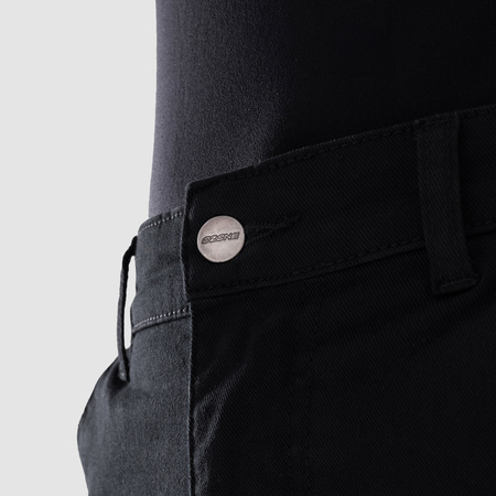 JEANSY MOTOCYKLOWE DAMSKIE OZONE JANE JOGGER FIT BLACK 34/30