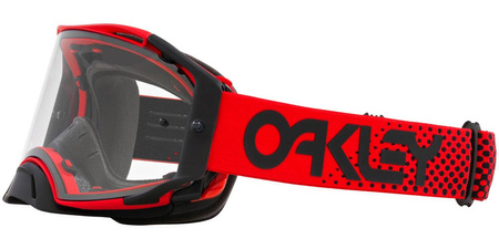 Oakley gogle  Airbrake MX czerwone Clear