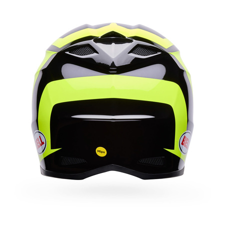 KASK MOTOCYKLOWY BELL MX-10 MIPS TALON YELLOW BLACK XL