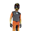BLUZA MOTOCYKLOWA FOX FLEXAIR GRID BLACK/ORANGE S