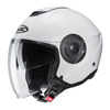 KASK MOTOCYKLOWY HJC I40N SOLID SEMI FLAT PEARL WHITE L