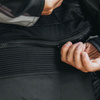 SPODNIE MOTOCYKLOWE TEKSTYLNE OZONE VULCAN BLACK M