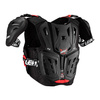BUZER JUNIOR LEATT 4.5 PRO BLACK RED (134-146CM) S/M