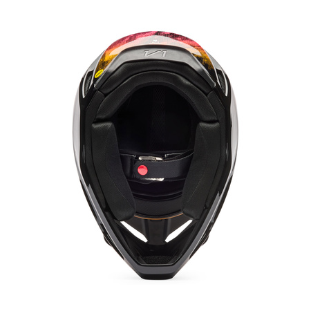 KASK MOTOCYKLOWY JUNIOR FOX V1 KAIROS TANGERINE YM