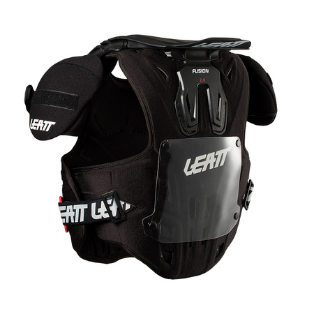 BUZER JUNIOR LEATT FUSION VEST 2.0 BLACK (105-125CM) S/M
