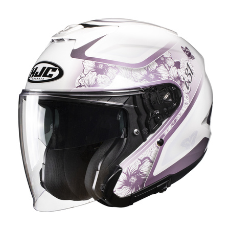 KASK MOTOCYKLOWY HJC I31 IONA WHITE PINK XS