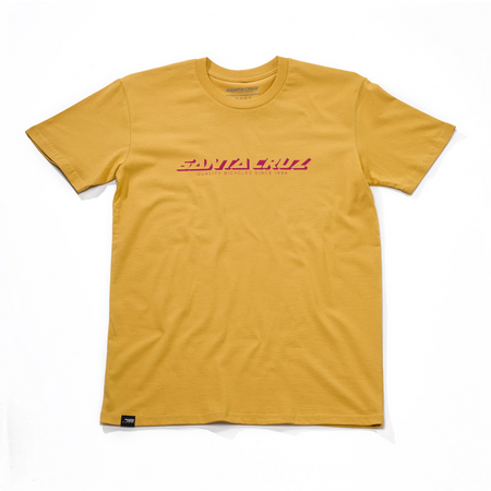 T-SHIRT SANTA CRUZ WARDEN MUSTARD S