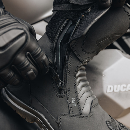 BUTY MOTOCYKLOWE OZONE RAPID MATT BLACK 38