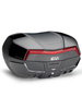 Kufer centralny GIVI V58 MAXIA - czarno czerwony - NOWOŚĆ 2023r - V58NNB