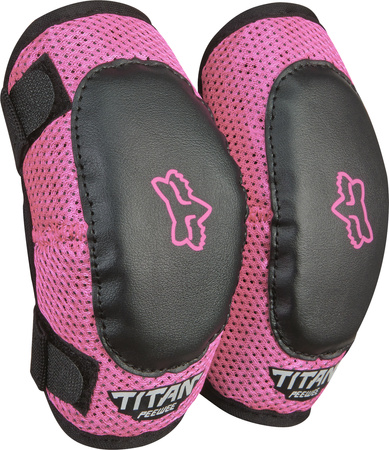 OCHRANIACZ ŁOKCI FOX JUNIOR PEEWEE TITAN BLACK/PINK YOS