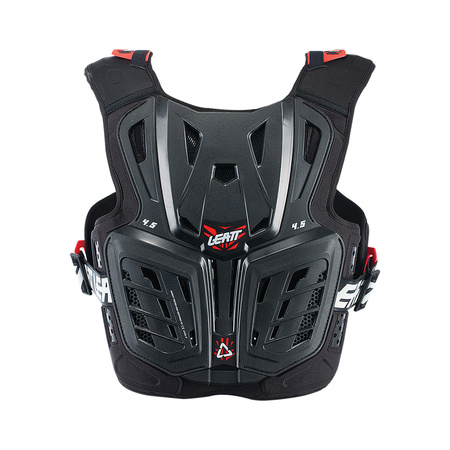 BUZER JUNIOR LEATT PROTECTOR 4.5 BLACK RED (134-146CM) S/M