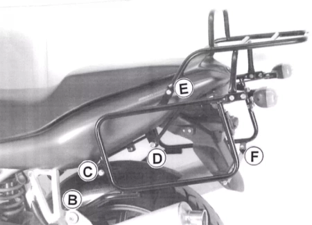 Ducati 944 ST 2/3/4 (1997-2003) rurowy stelaż centralny