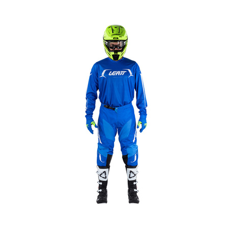 STRÓJ OFFROADOWY BLUZA I SPODNIE LEATT RIDE KIT MOTO 3.5 BLUE 3XL