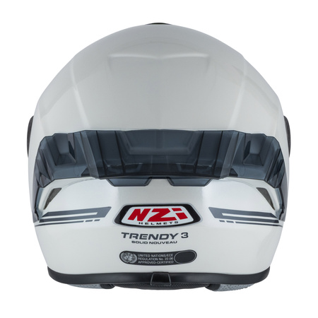 KASK MOTOCYKLOWY NZI TRENDY STREAM SOLID NOUVEAU WHITE XS