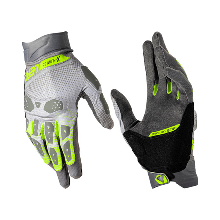 RĘKAWICE MOTOCYKLOWE LEATT ADV X-FLOW 5.5 SHORT HI-VIZ L