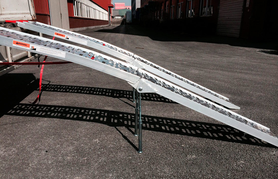 SHARK najazdy aluminiowe, nośność max. 900 kg [2 szt]