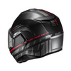 KASK MOTOCYKLOWY HJC I100 SYSMA BLACK RED XL