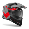 KASK MOTOCYKLOWY AIROH COMMANDER 2 REVEAL RED FLUO MATT XXL