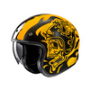 KASK MOTOCYKLOWY HJC V31 FLAME YELLOW BLACK XL