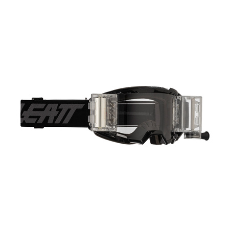 GOGLE LEATT VIZION 3.5 ROLL-OFF 90 VLT STEALTH CLEAR OS