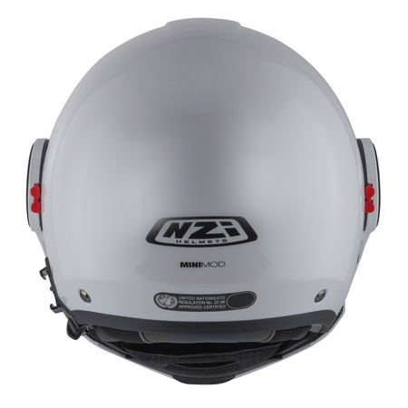 KASK MOTOCYKLOWY NZI MINIMOD DUO PEARL WHITE XS