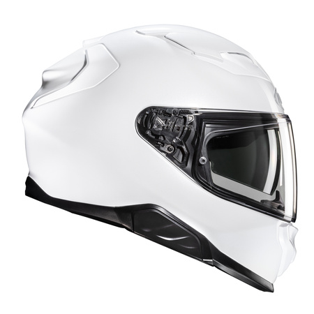 KASK MOTOCYKLOWY HJC F71 SOLID PEARL WHITE XS