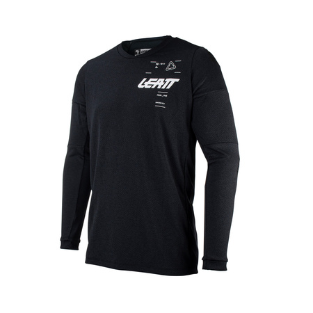 BLUZA OFFROADOWA LEATT MOTO 4.5 WINDBLOCK BLACK M