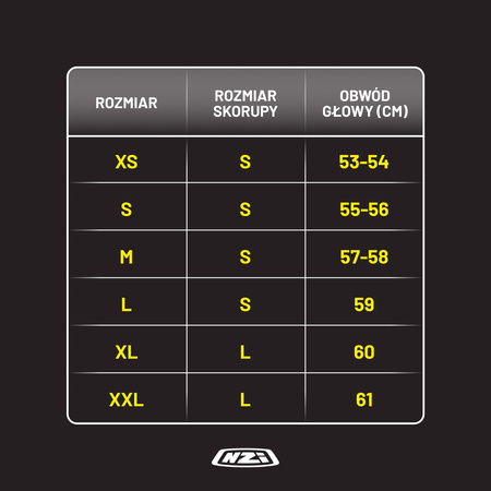 KASK MOTOCYKLOWY NZI MINIMOD DUO WATSON WHITEBLACK POWER S
